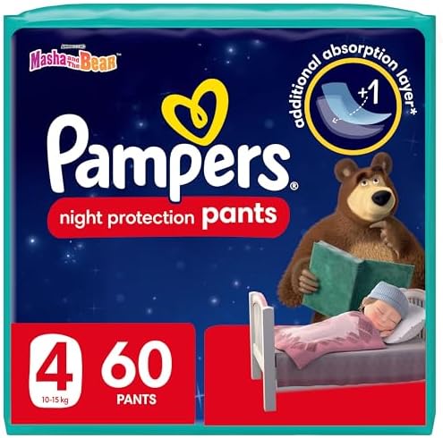 pampers size 6 - masha and the bear.jpg PAMPERS PANTS SIZE 6 40`S - Image 1